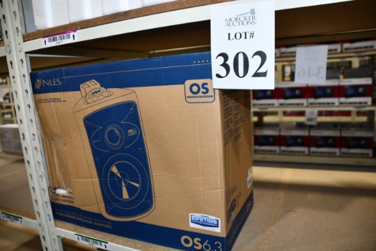 NILES OS 6.3 BLACK INDOOR OUTDOOR SPEAKERS