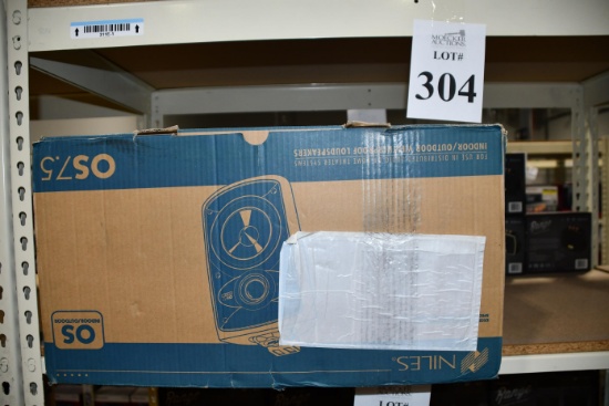 NILES OS 7.5 BLACK INDOOR OUTDOOR SPEAKERS