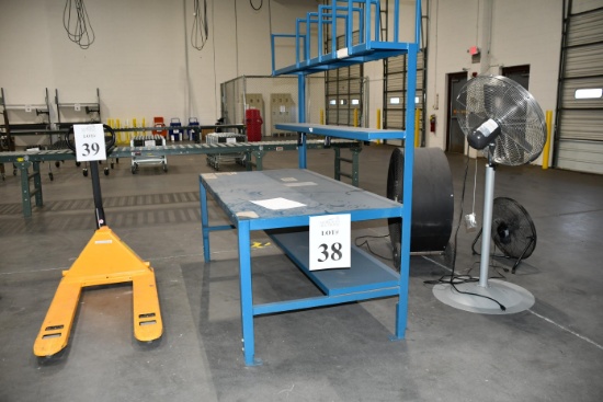 BLUE METAL WORKSTATION