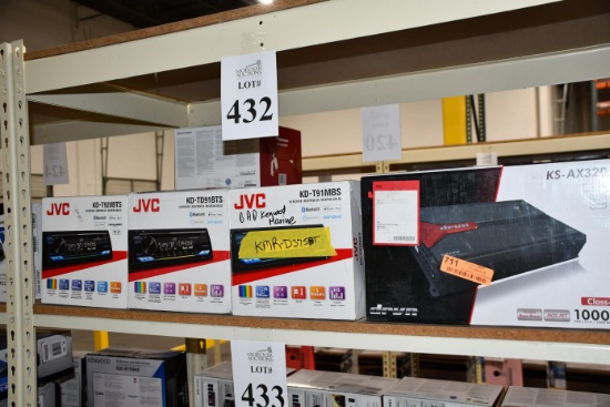 ASSORTED JVC ELECTRONIC