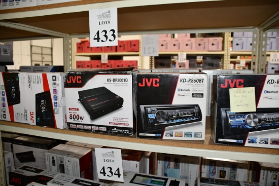 ASSORTED JVC ELECTRONIC