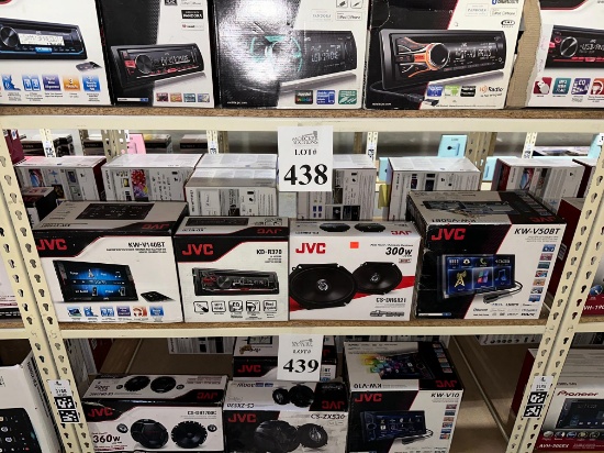 ASSORTED JVC ELECTRONIC