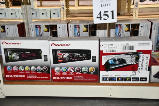 ASSORTED PIONEER ELECTRONIC