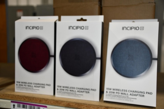 INCIPIO  (NEW) WIRELESS CHARGING PAD AND PD WALL