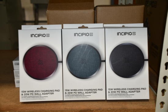 INCIPIO  (NEW) WIRELESS CHARGING PAD AND PD WALL