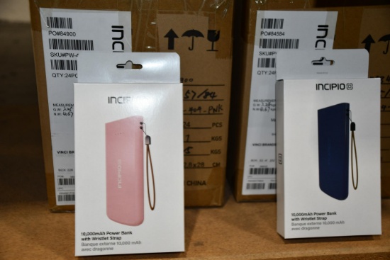 INCIPIO 10,000 MAH POWER BANKS (NEW IN BOX)