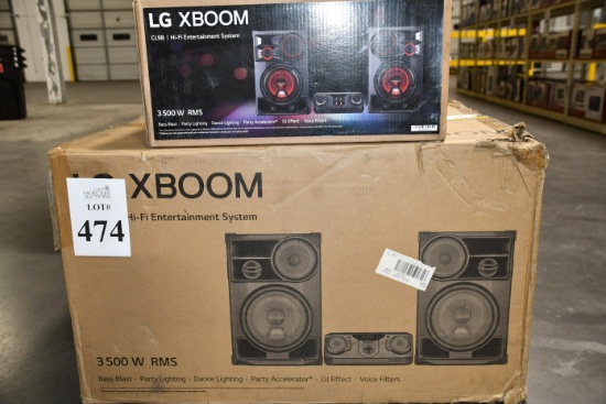 LG XBOOM MODEL CL98 HIFI ENTERTAINMENT SYSTEM