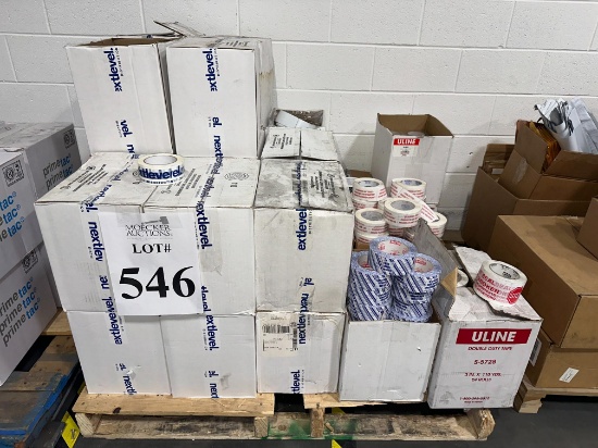 LOT CONSISTING OF ASSORTED PACKING TAPE