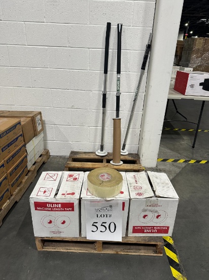 LOT CONSISTING OF SHIPPING & PACKING SUPPLIES