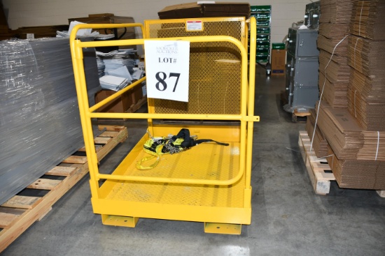 ULINE FORKLIFT AERIAL PLATFORM