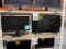 LOT CONSISTING OF MONITORS AND TV (USED)