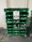 ULINE ROLLING STORAGE CART WITH DIVIDERS