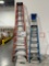 WERNER FOLDING LADDERS  (HEAVY DUTY)(YOUR BID X QTY = TOTAL $)