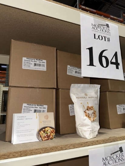 BOXES OF HEAVENLY WAFFLES GOURMET BAKING MIX (NEW) (YOUR BID X QTY = TOTAL $)