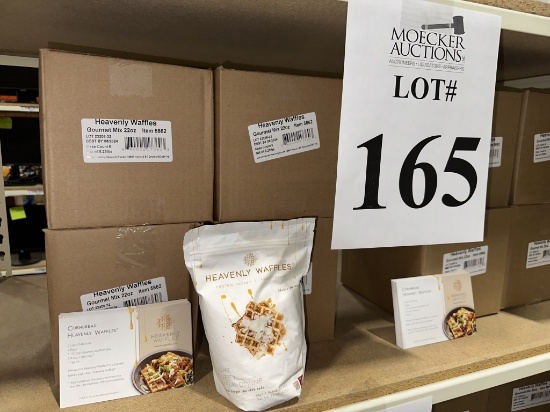 BOXES OF HEAVENLY WAFFLES GOURMET BAKING MIX (NEW) (YOUR BID X QTY = TOTAL $)