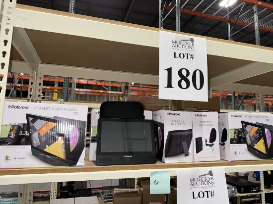 POLAROID 9" TABLET AND DVD PLAYER (NEW) (YOUR BID X QTY = TOTAL $)