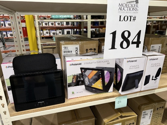 POLAROID 9" TABLET AND DVD PLAYER (NEW) (YOUR BID X QTY = TOTAL $)