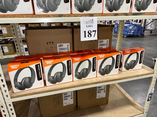 SHARPER IMAGE WIRELESS HEADPHONES (NEW) (YOUR BID X QTY = TOTAL $)
