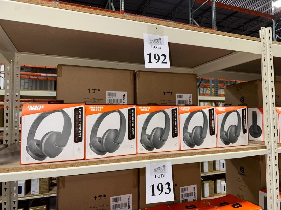 SHARPER IMAGE WIRELESS HEADPHONES (NEW) (YOUR BID X QTY = TOTAL $)