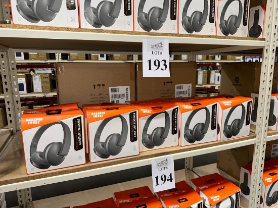 SHARPER IMAGE WIRELESS HEADPHONES (NEW) (YOUR BID X QTY = TOTAL $)