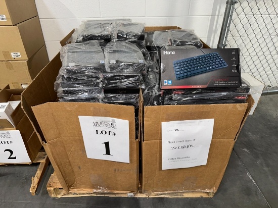 LOT CONSISTING OF iHOME KEYBOARDS (NEW)