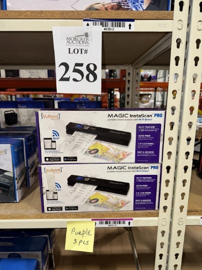 MAGIC INSTASCAN PORTABLE SCANNER (NEW) (YOUR BID X QTY = TOTAL $)