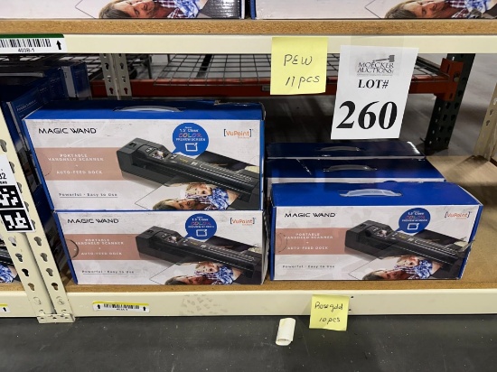MAGIC WAND PORTABLE SCANNER (NEW) (YOUR BID X QTY = TOTAL $)