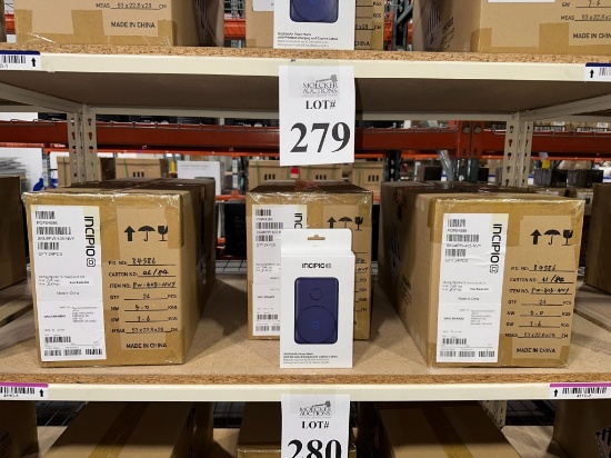 CASE OF INCIPIO POWER BANKS WITH WIRELESS CHARGING (NEW) (YOUR BID X QTY = TOTAL $)