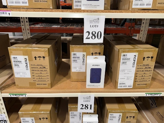 CASE OF INCIPIO POWER BANKS WITH WIRELESS CHARGING (NEW) (YOUR BID X QTY = TOTAL $)