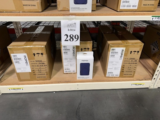 CASE OF INCIPIO POWER BANKS WITH WIRELESS CHARGING (NEW) (YOUR BID X QTY = TOTAL $)