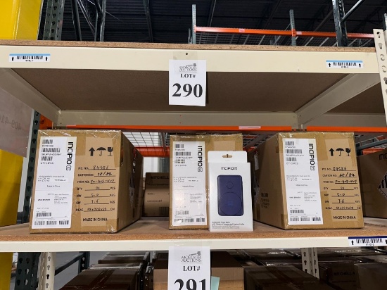 CASE OF INCIPIO POWER BANKS WITH WIRELESS CHARGING (NEW) (YOUR BID X QTY = TOTAL $)