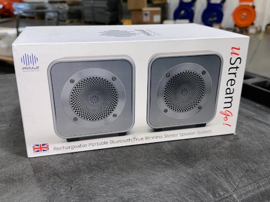 CASES OF MITCHELL ACOUSTICS DEMO SPEAKER SYSTEM (NEW) (YOUR BID X QTY = TOTAL $)