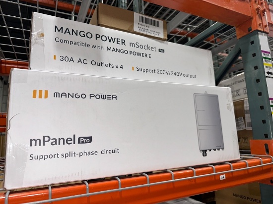 LOT CONSISTING OF MANGO POWER PRODUCTS (NEW)