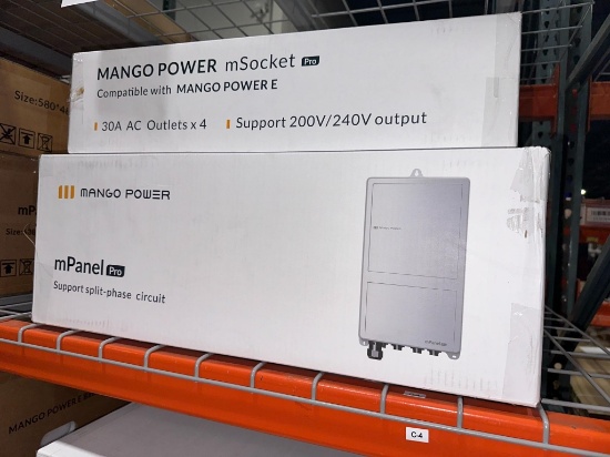 LOT CONSISTING OF MANGO POWER PRODUCTS (NEW)