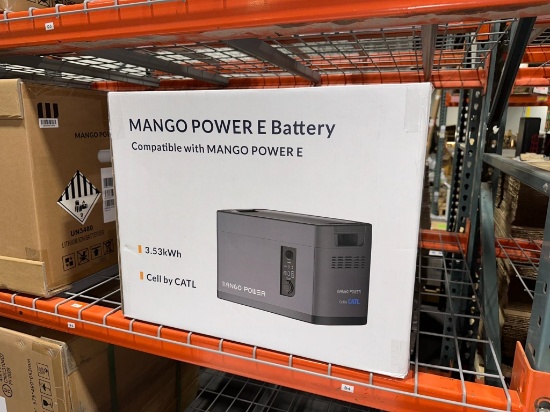 LOT CONSISTING OF MANGO POWER PRODUCTS (NEW)