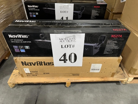 27" SOUNDBAR WITH BUILT-IN AMPLIFIER (NEW) (YOUR BID X QTY = TOTAL $)