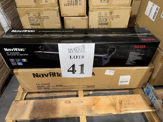 35" SOUNDBAR WITH BUILT-IN AMPLIFIER (NEW) (YOUR BID X QTY = TOTAL $)