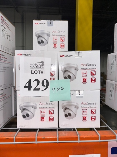 HIK VISION ACUSENSE NETWORK CAMERA (NEW) (YOUR BID X QTY = TOTAL $)
