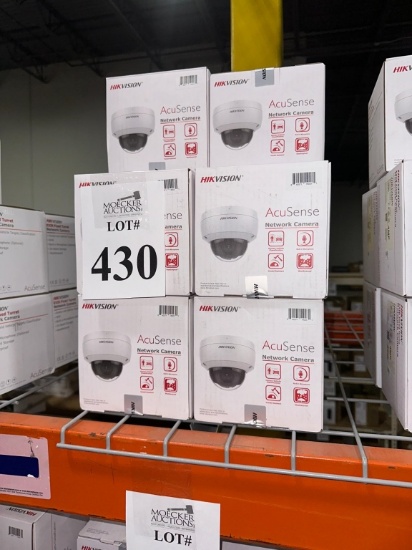 HIK VISION ACUSENSE NETWORK CAMERA (NEW) (YOUR BID X QTY = TOTAL $)