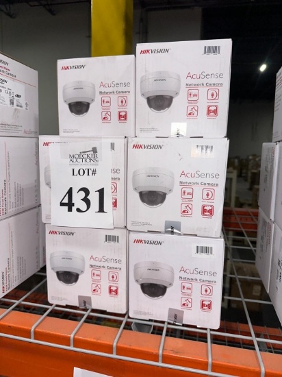 HIK VISION ACUSENSE NETWORK CAMERA (NEW) (YOUR BID X QTY = TOTAL $)