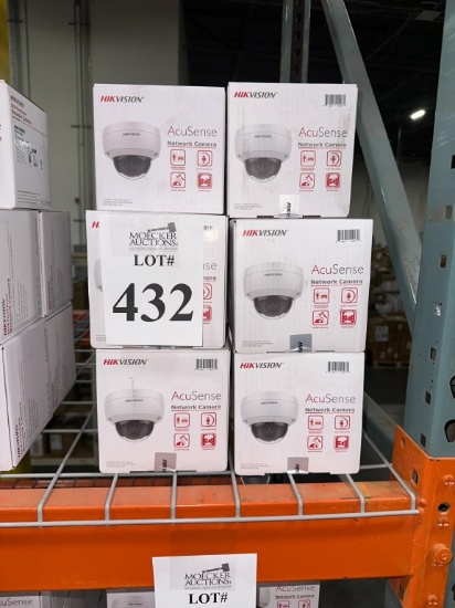 HIK VISION ACUSENSE NETWORK CAMERA (NEW) (YOUR BID X QTY = TOTAL $)