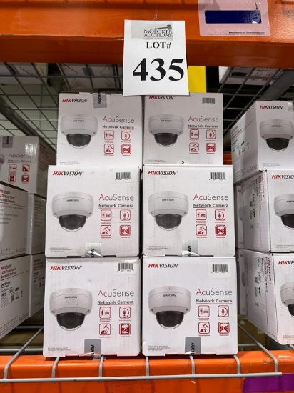 HIK VISION ACUSENSE NETWORK CAMERA (NEW) (YOUR BID X QTY = TOTAL $)