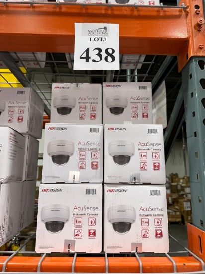 HIK VISION ACUSENSE NETWORK CAMERA (NEW) (YOUR BID X QTY = TOTAL $)