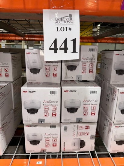 HIK VISION ACUSENSE NETWORK CAMERA (NEW) (YOUR BID X QTY = TOTAL $)