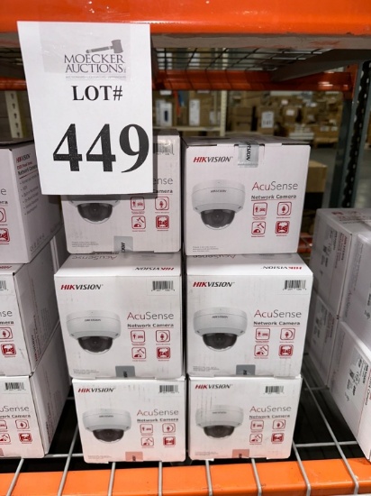 HIK VISION ACUSENSE NETWORK CAMERA (NEW) (YOUR BID X QTY = TOTAL $)