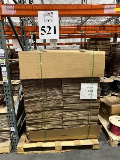 LOT CONSISTING OF SHIPPING BOXES (NEW)