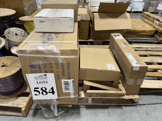 LOT CONSISTING OF EQUIPMENT RACK ACCESSORIES (NEW)