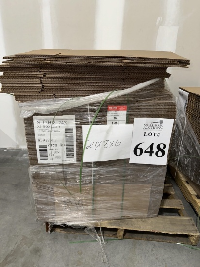 LOT CONSISTING OF SHIPPING BOXES (NEW)