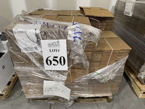 LOT CONSISTING OF SHIPPING BOXES (NEW)