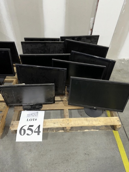 LOT CONSISTING OF VARIOUS MONITORS